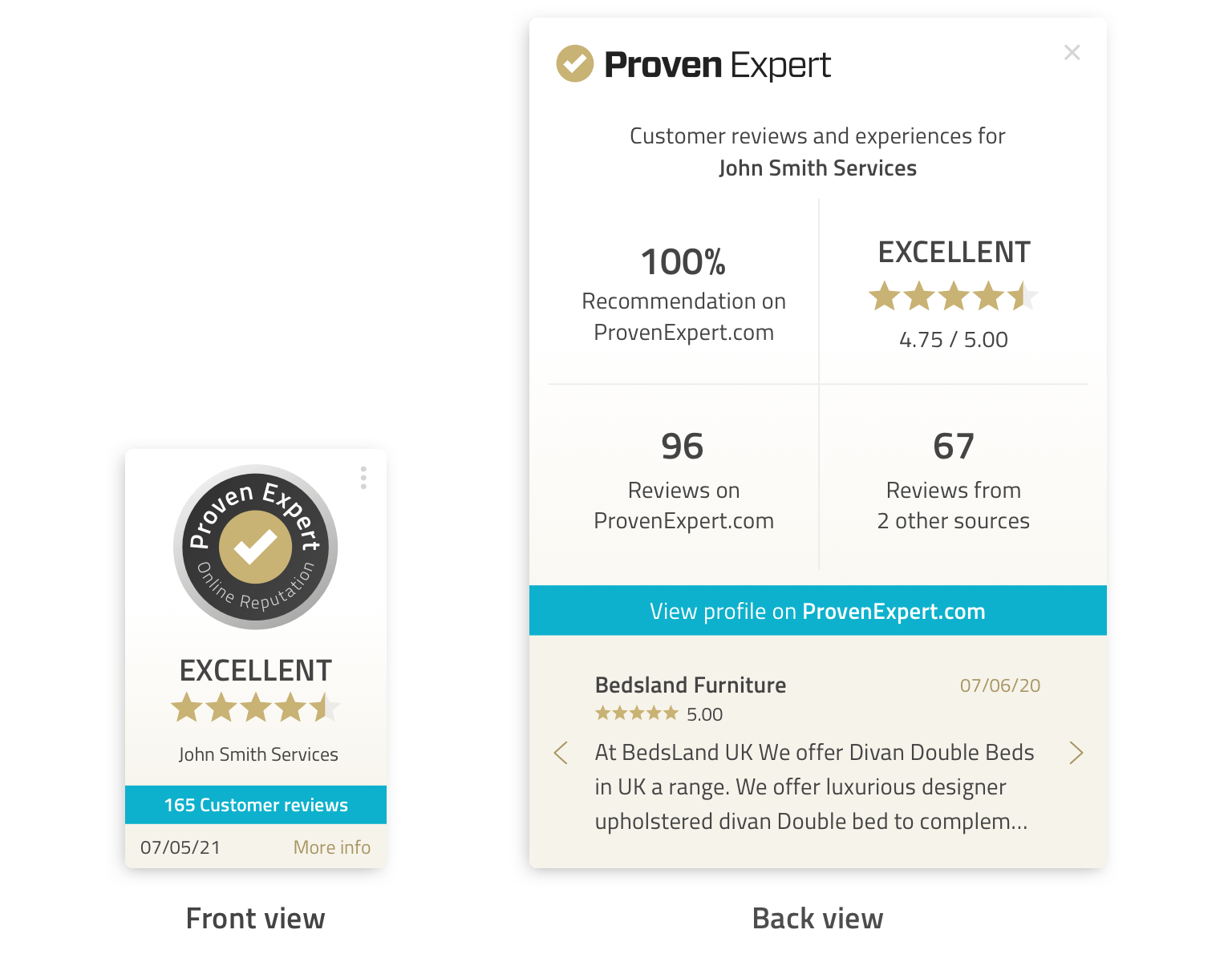 The new ProvenExpert PRO Seal - the new generation of trust seals The new ProvenExpert PRO Seal - the new generation of trust seals
